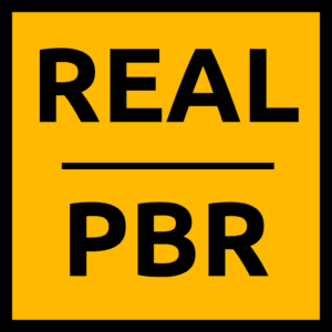 Logo of Real PBR software for 3D rendering in real-time ray tracing
